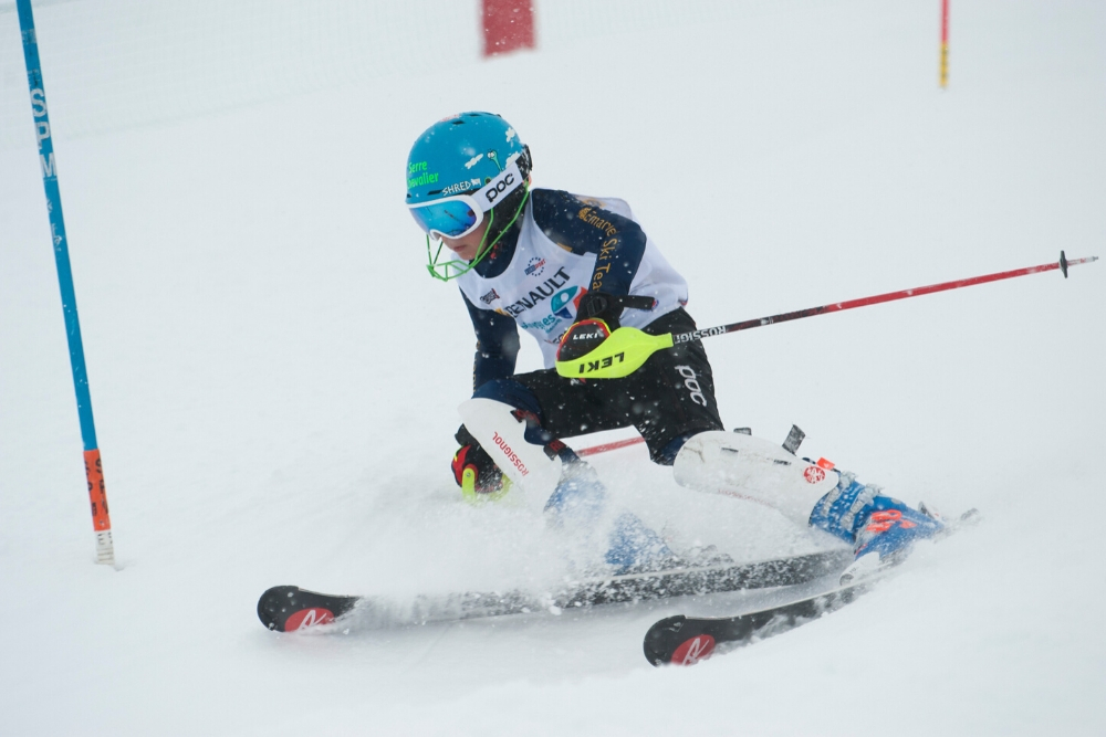 One of our wonderful skiers in the Senior Boys category